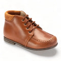 Toddler Nut Leather High Shoe with Lace
