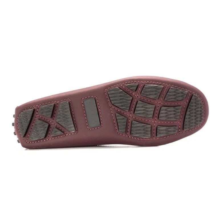 2549 Bordo Sahara soft girls loafer made in Italy
