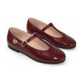 Bordo Crinkled Patent