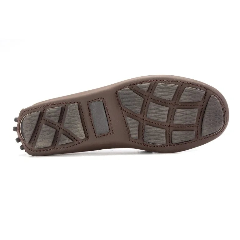 Brown Sahara Girls Mocassin Loafer