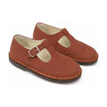 Rust Sahara Boys T Strap Wingtip