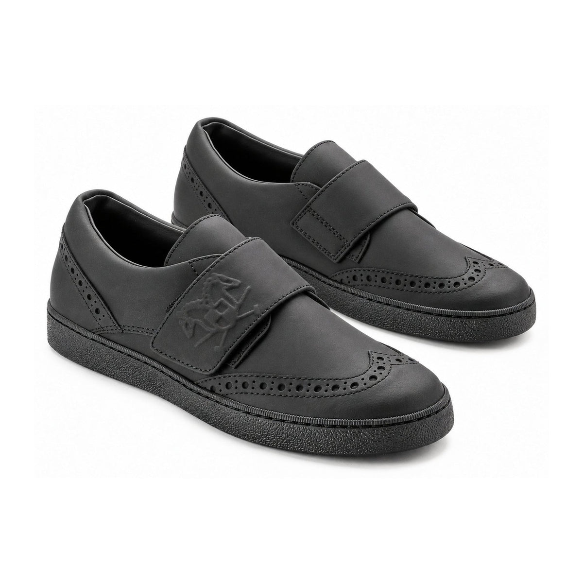 Black Sahara Boys Sneaker Casual Shoe